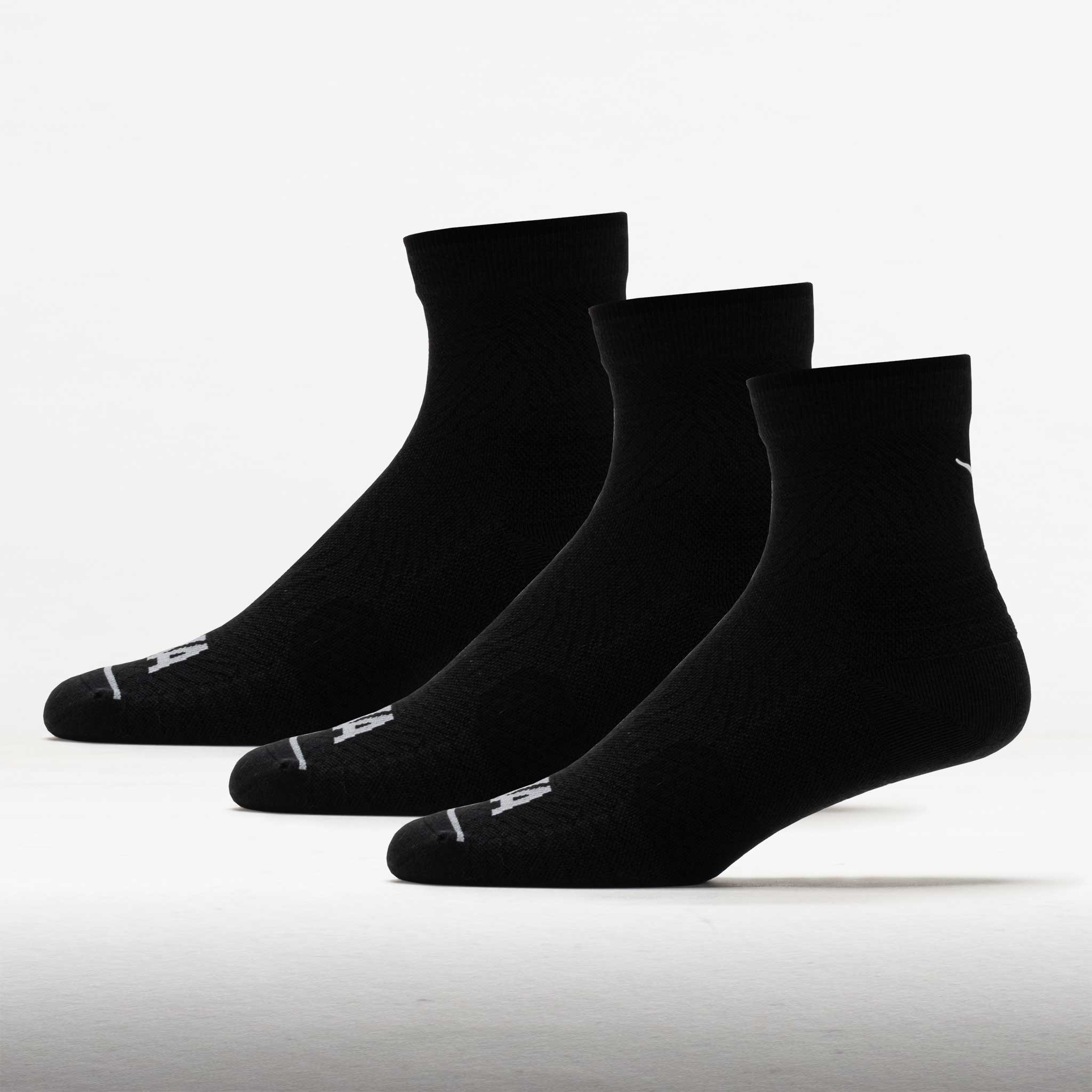 HOKA Quarter Run Sock 3-Pack