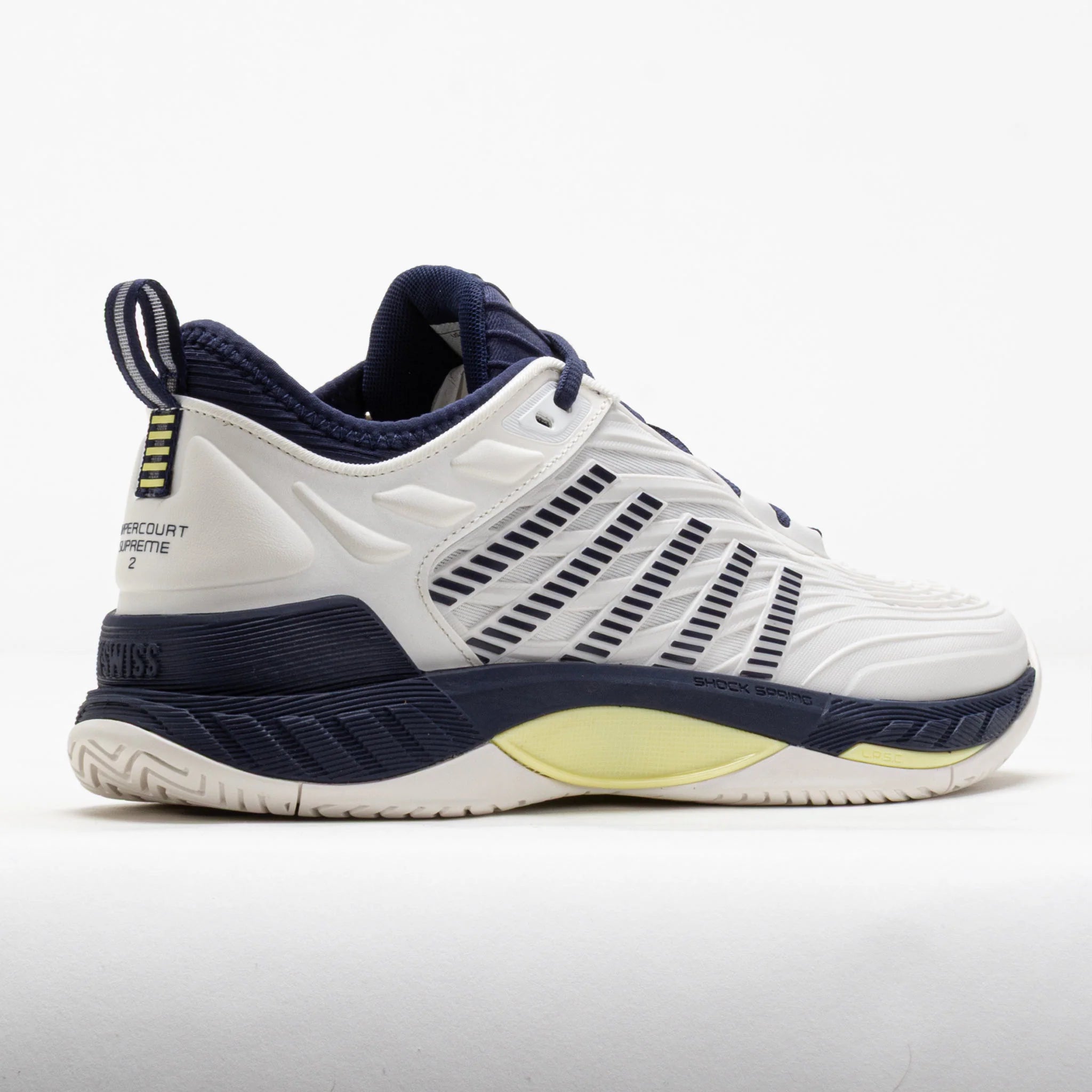 K-Swiss Hypercourt Supreme 2 Men's Blanc de Blanc/Naval Academy/Green