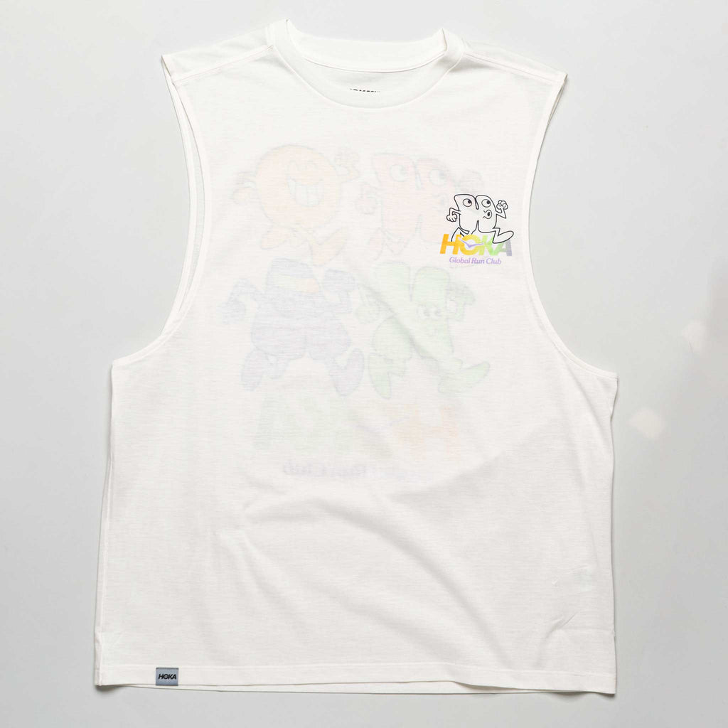 HOKA Global Run Day Sleeveless Tee Unisex