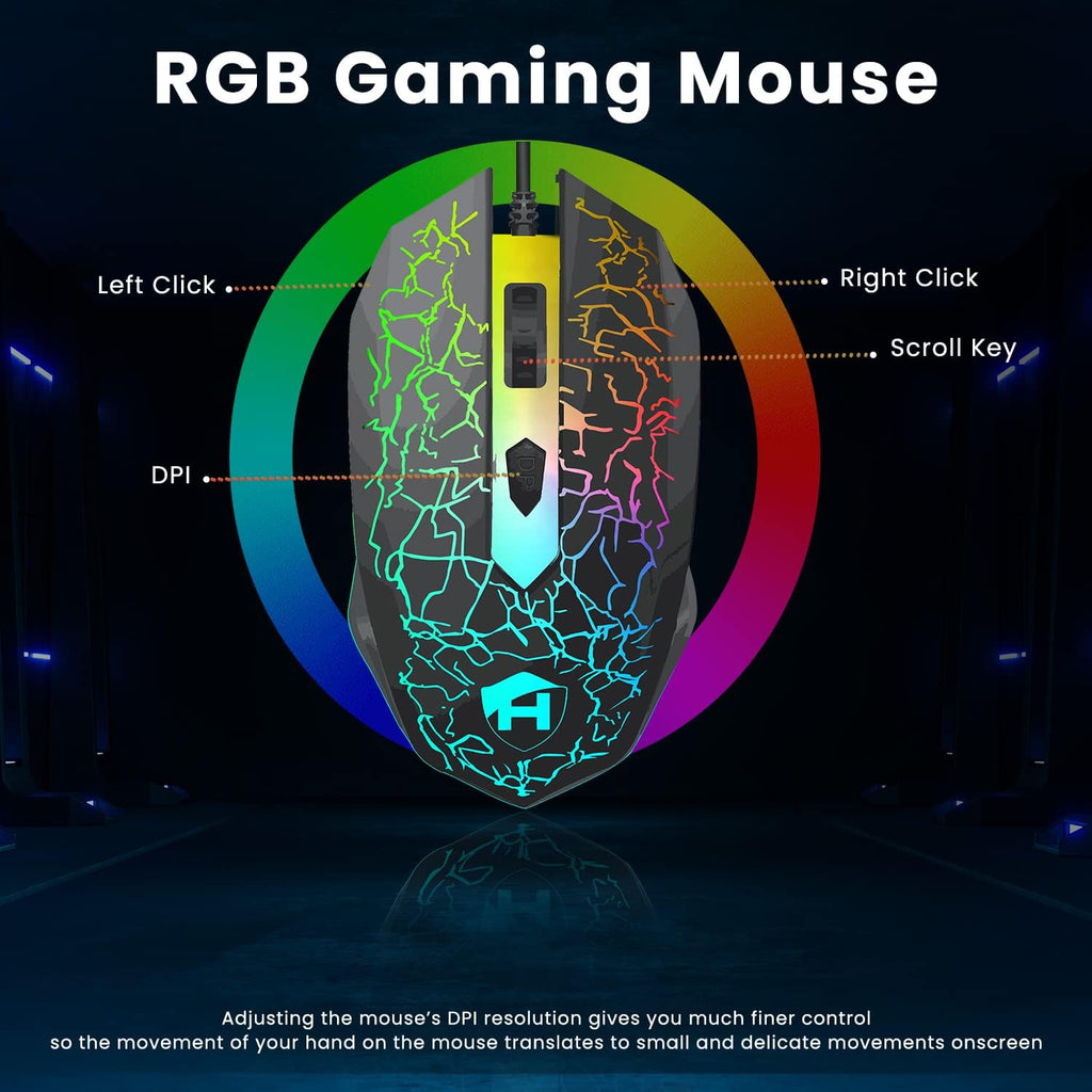 Dell Gaming OptiPlex Desktop RGB Computer PC  Intel Core i7  GeForce GT 1030 2GB GDDR5  16GB RAM  512GB SSD  24 Inch HDMI Monitor  Keyboard Mouse and Headset  WiFi  Windows 11 Pro (Renewed)