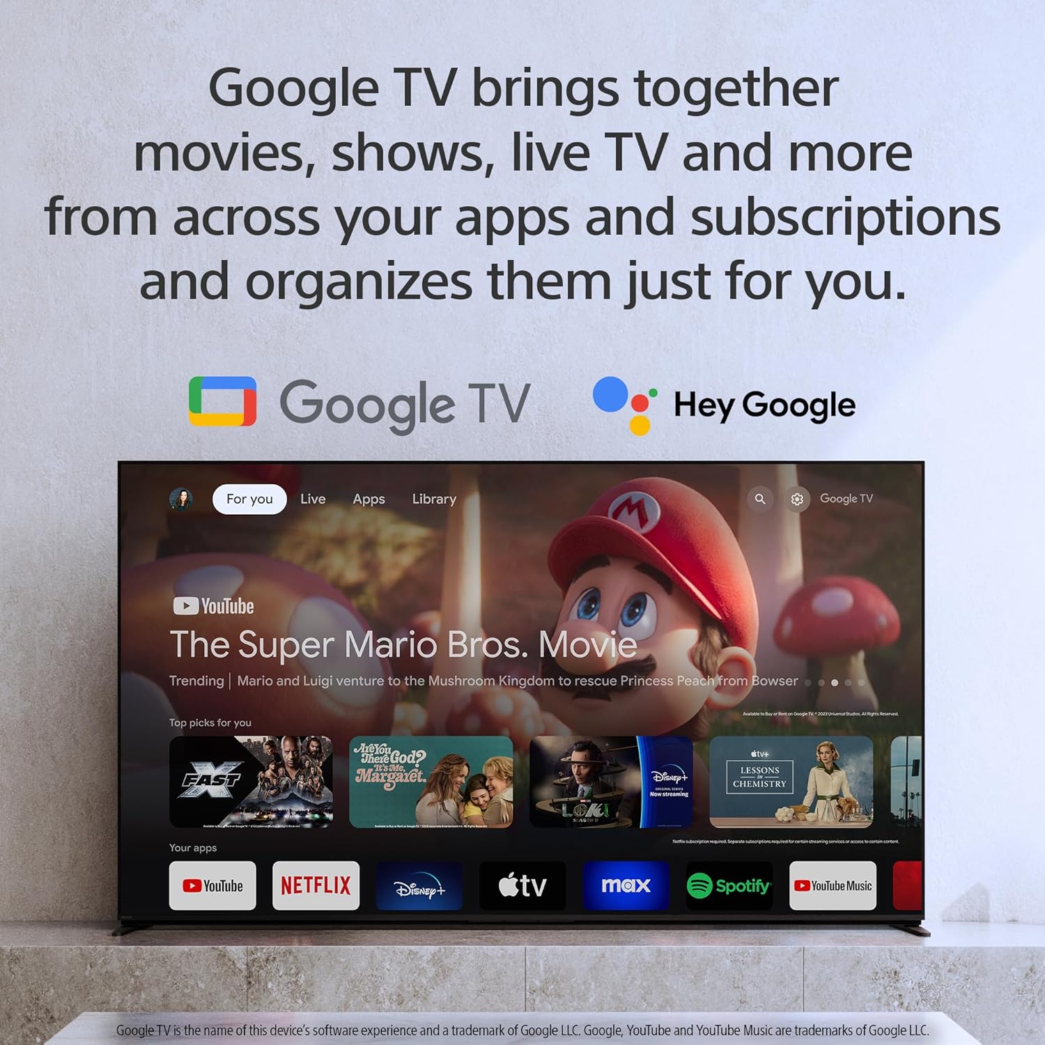 Sony 85 Inch Mini LED QLED 4K Ultra HD TV BRAVIA 9 Smart Google TV with Dolby Vision HDR and Exclusive Features for PlayStation 5 (K-85XR90)