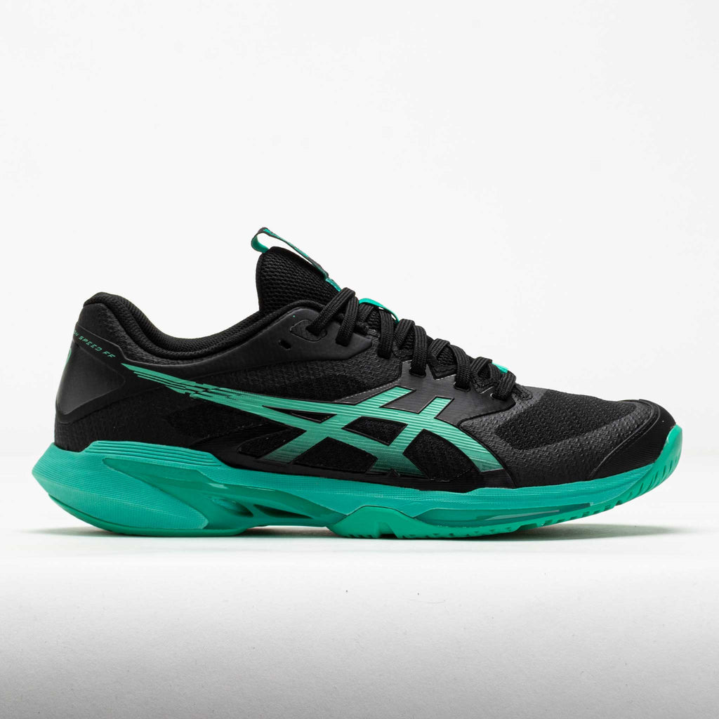 ASICS Solution Speed FF 4 Men's Black/Aurora Green