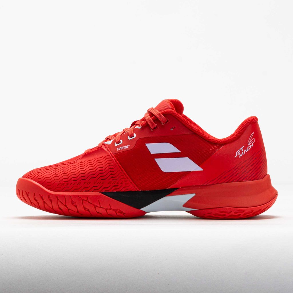 Babolat Jet Mach 4 Men's Cherry Tomato/White