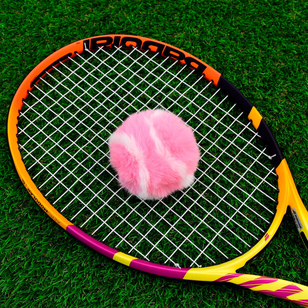 Racquet Inc. Furry Tennis Ball Keychain