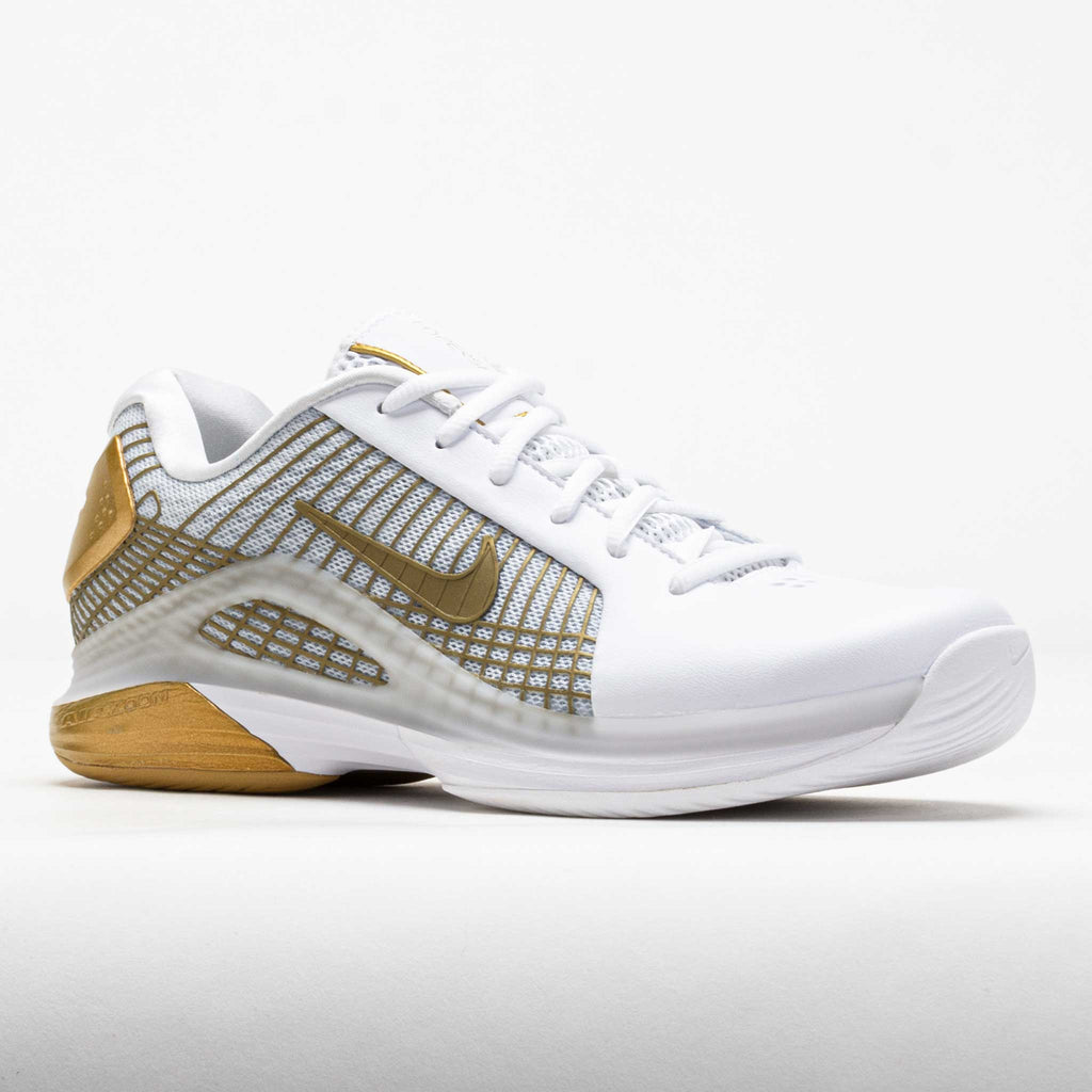 Nike Vapor 12 Hypersmash Men's White/Metallic Gold