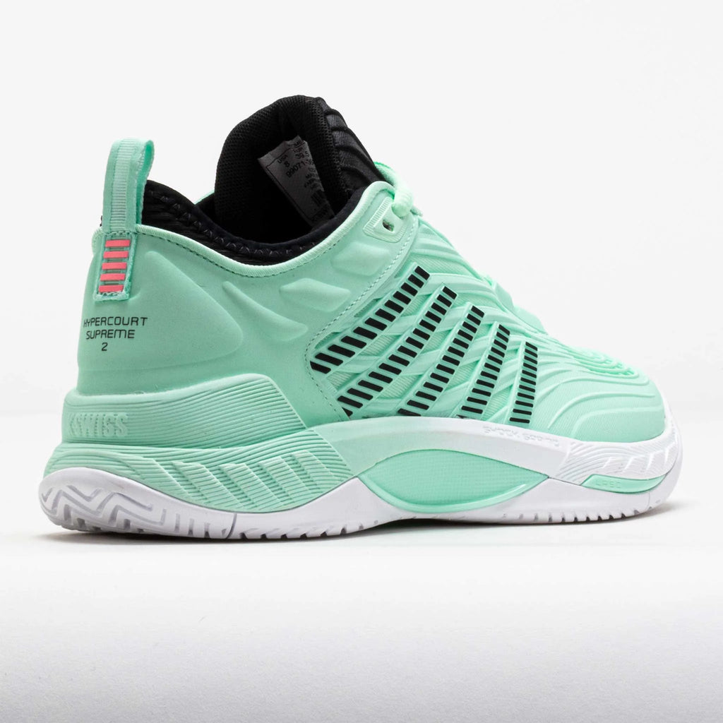 K-Swiss Hypercourt Supreme 2 Women's Neon Mint/Black/White