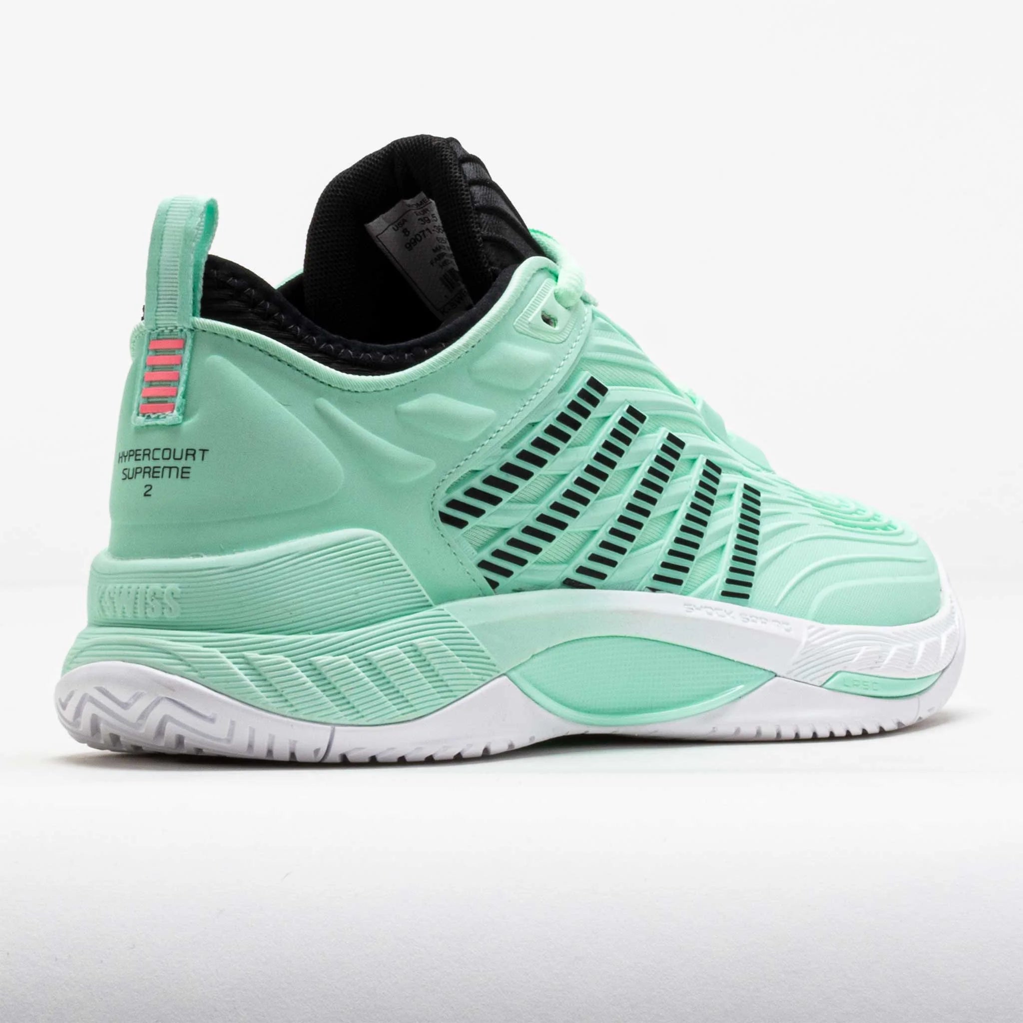 K-Swiss Hypercourt Supreme 2 Women's Neon Mint/Black/White
