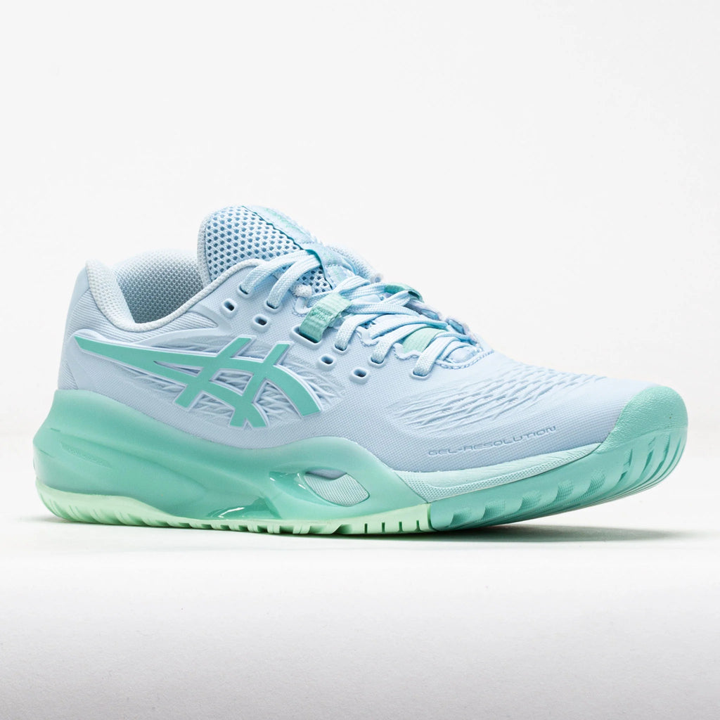 ASICS GEL-Resolution X Women's Light Blue/Oasis Green