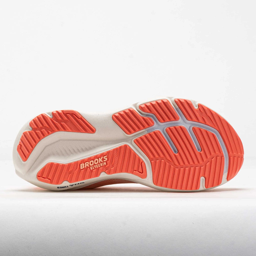 Brooks Glycerin 23 Women's Coral/Peach/Spellbound