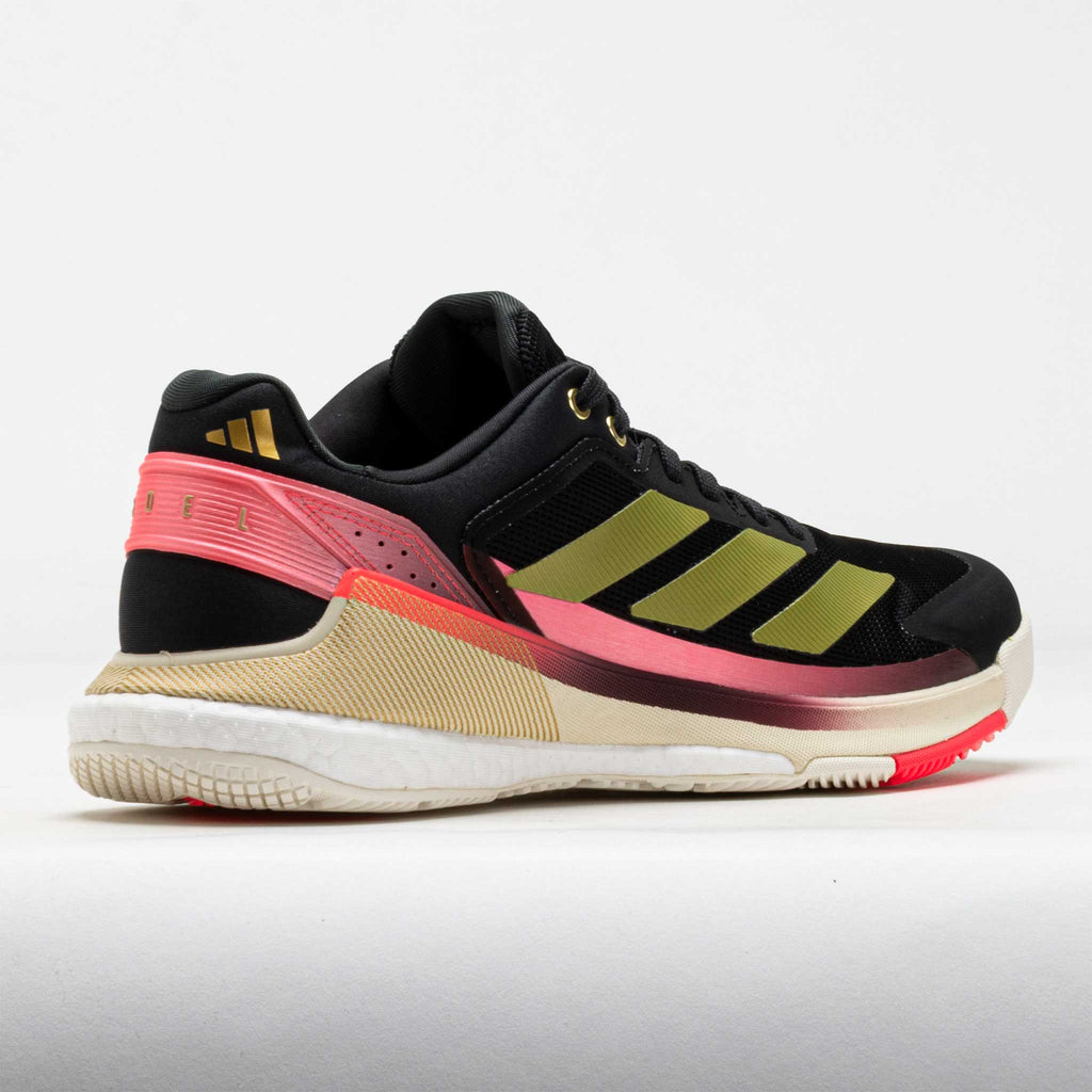 adidas CrazyQuick Boost Padel Men's Black/Gold Metallic/Solar Turbo