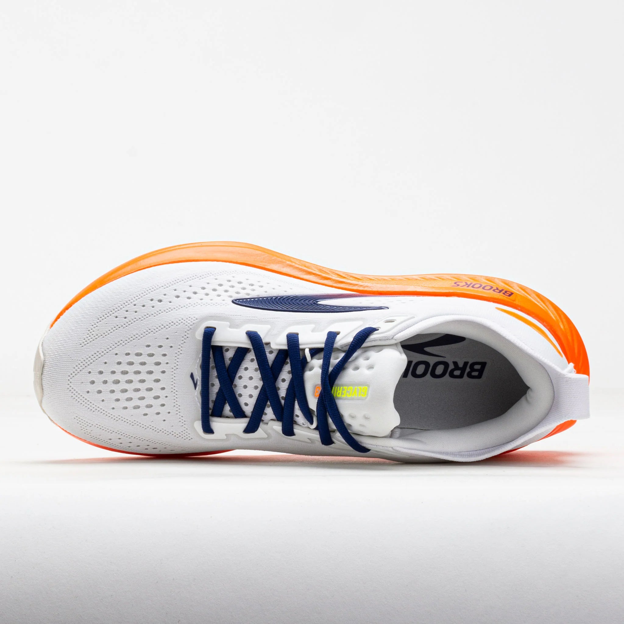 Brooks Glycerin 23 Men's White/Navy/Orange