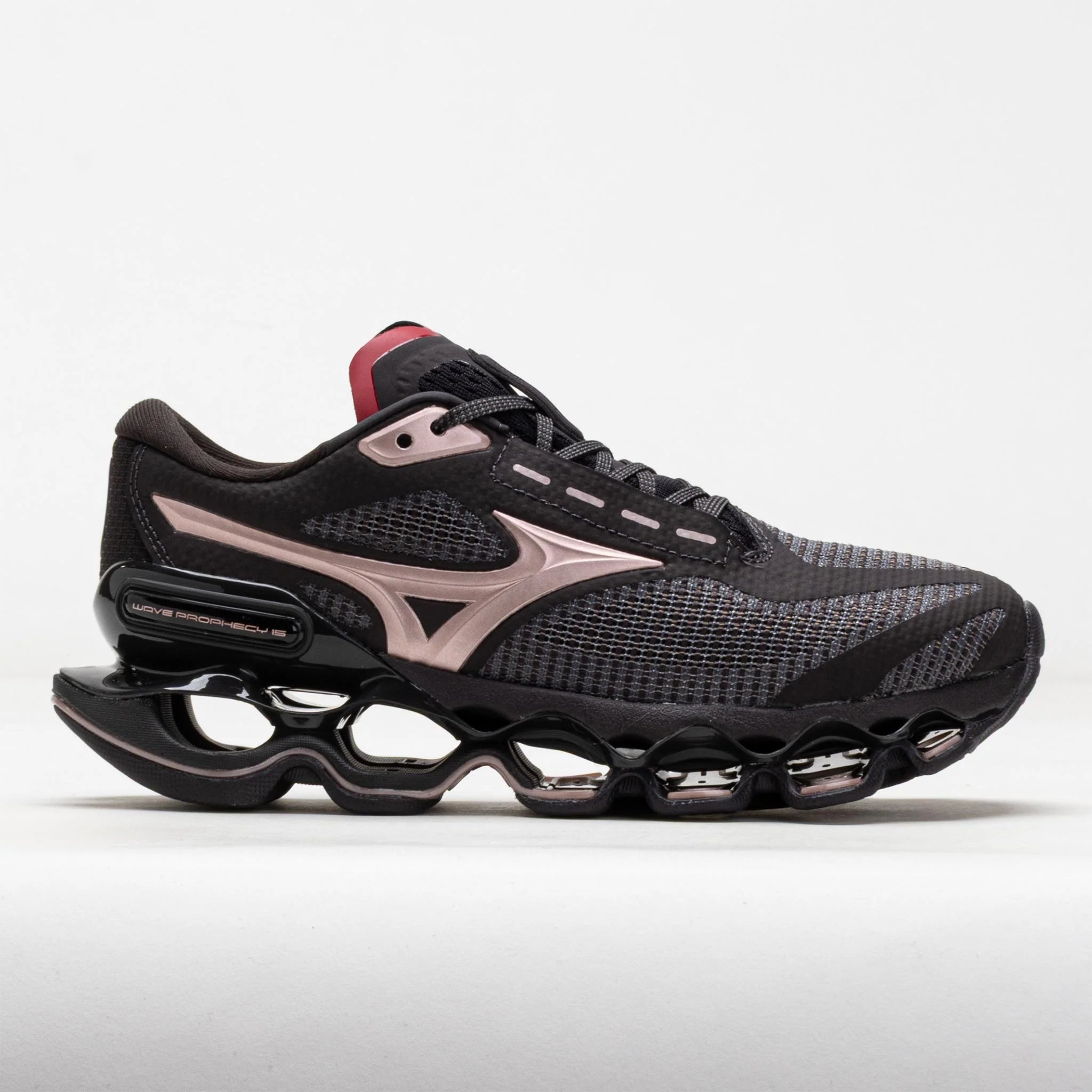 Mizuno Wave Prophecy 15 Women's Black Bean/Dystopic Ray