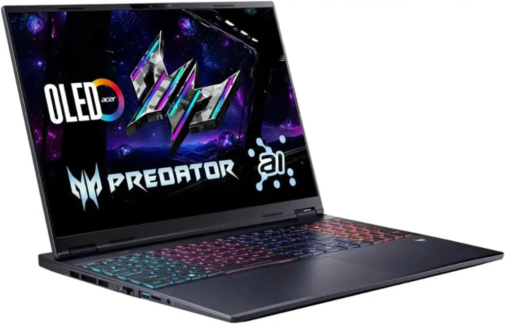 acer Predator Helios Neo 14 AI Gaming Laptop PHN14-71-939W | 14.5" WQXGA+ OLED 120Hz | Intel Core Ultra 9 285H | NVIDIA GeForce RTX 5060 8GB GDDR7 | 16GB LPDDR5X | 1TB SSD | WiFi 7 | Win 11