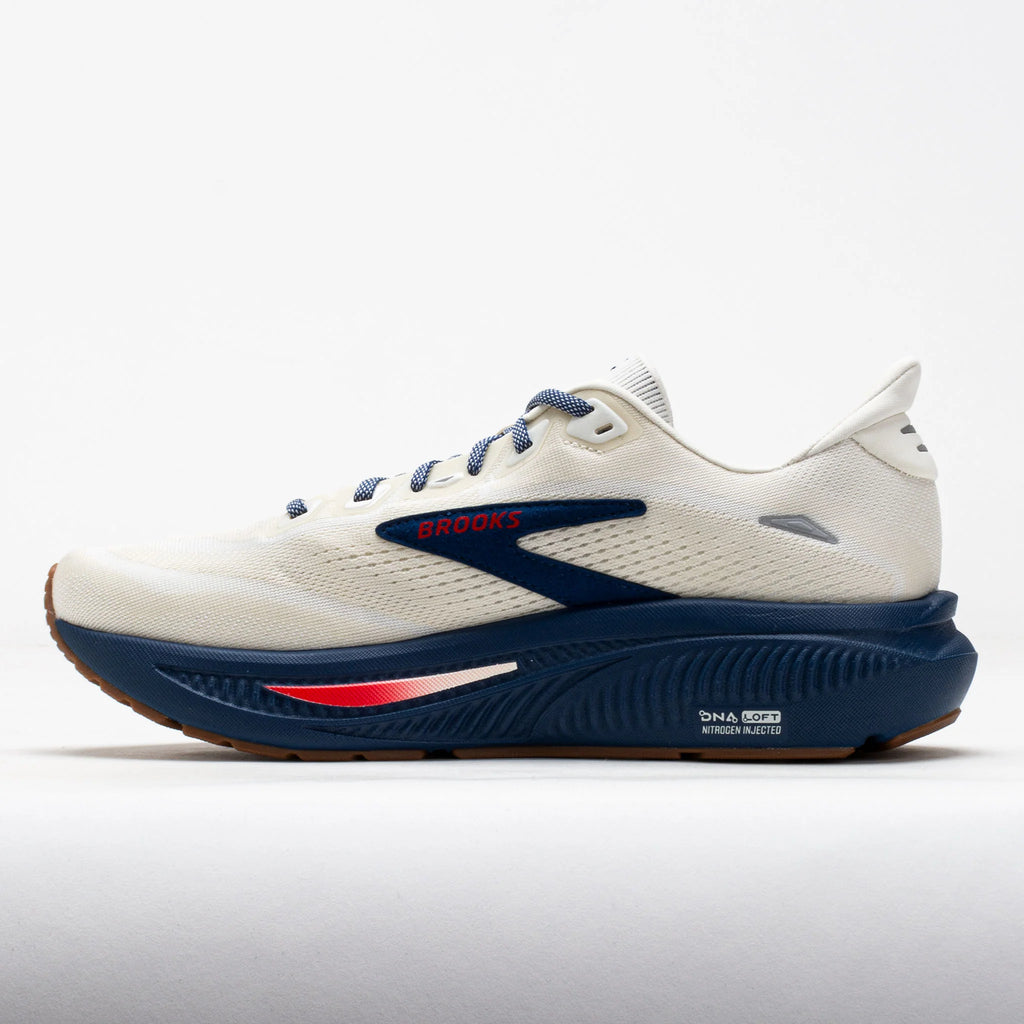 Brooks Ghost 18 Men's Coconut/Red/Blue