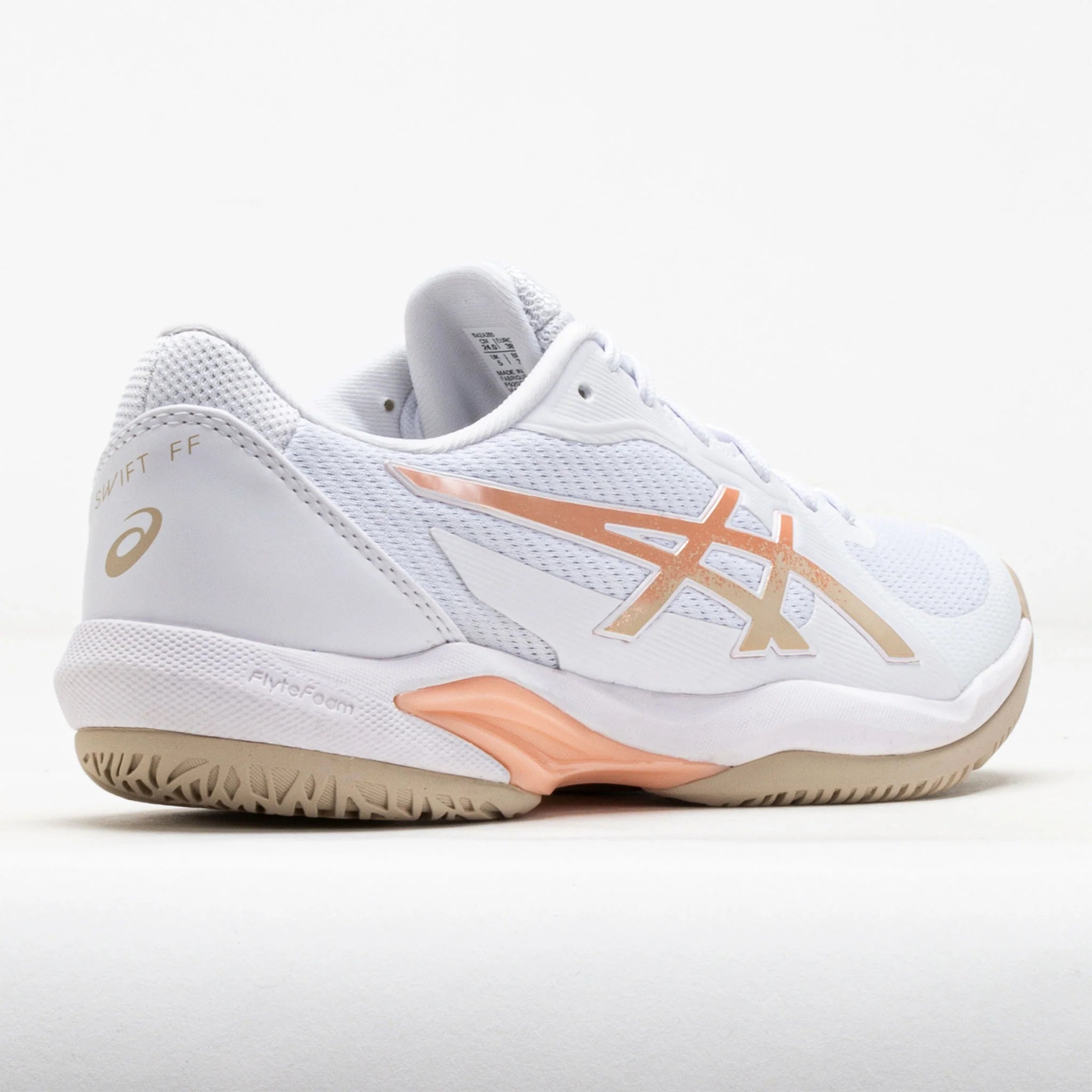 ASICS Solution Swift FF 2 Women's White/Cantaloupe