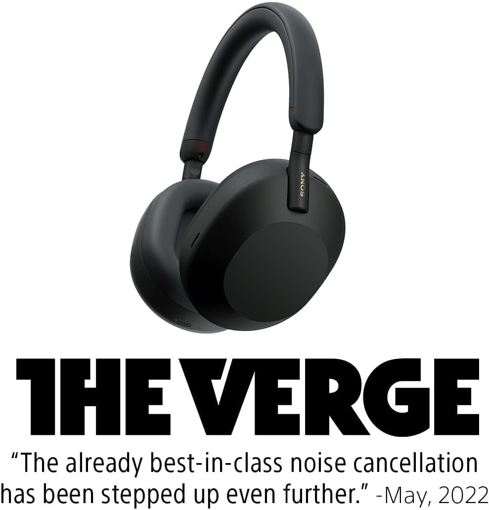 Sony WH-1000XM5 Premium Noise Canceling Headphones (Silver) with Free WF-C700N Truly Wireless Noise Canceling Earbuds (Black)
