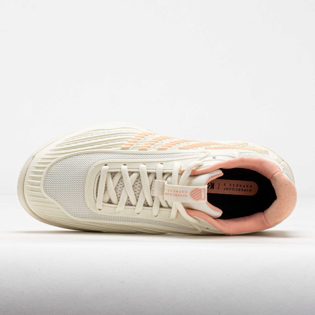 K-Swiss Hypercourt Express 3 Women's Egret/Peach Parfait