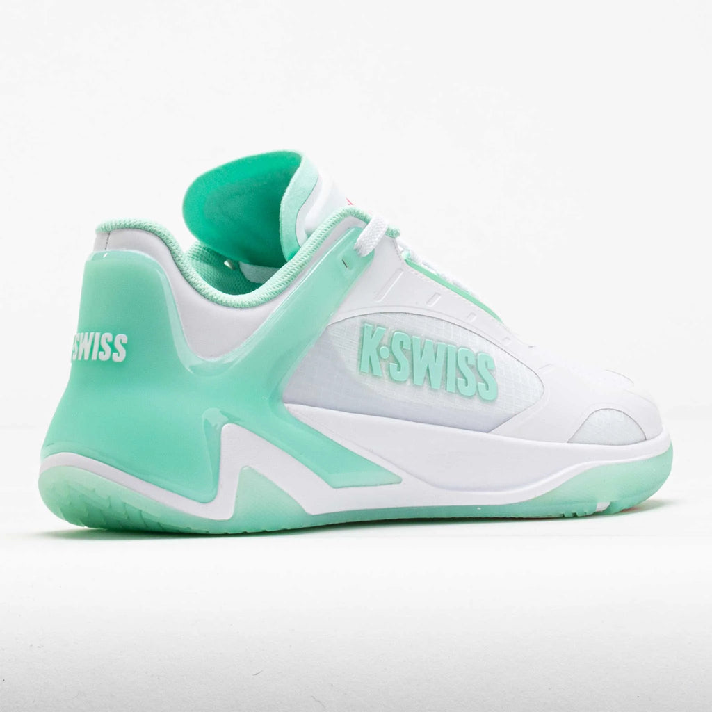 K-Swiss K-Frame Pickleball Women's White/Neon Mint/Hot Neon Pink