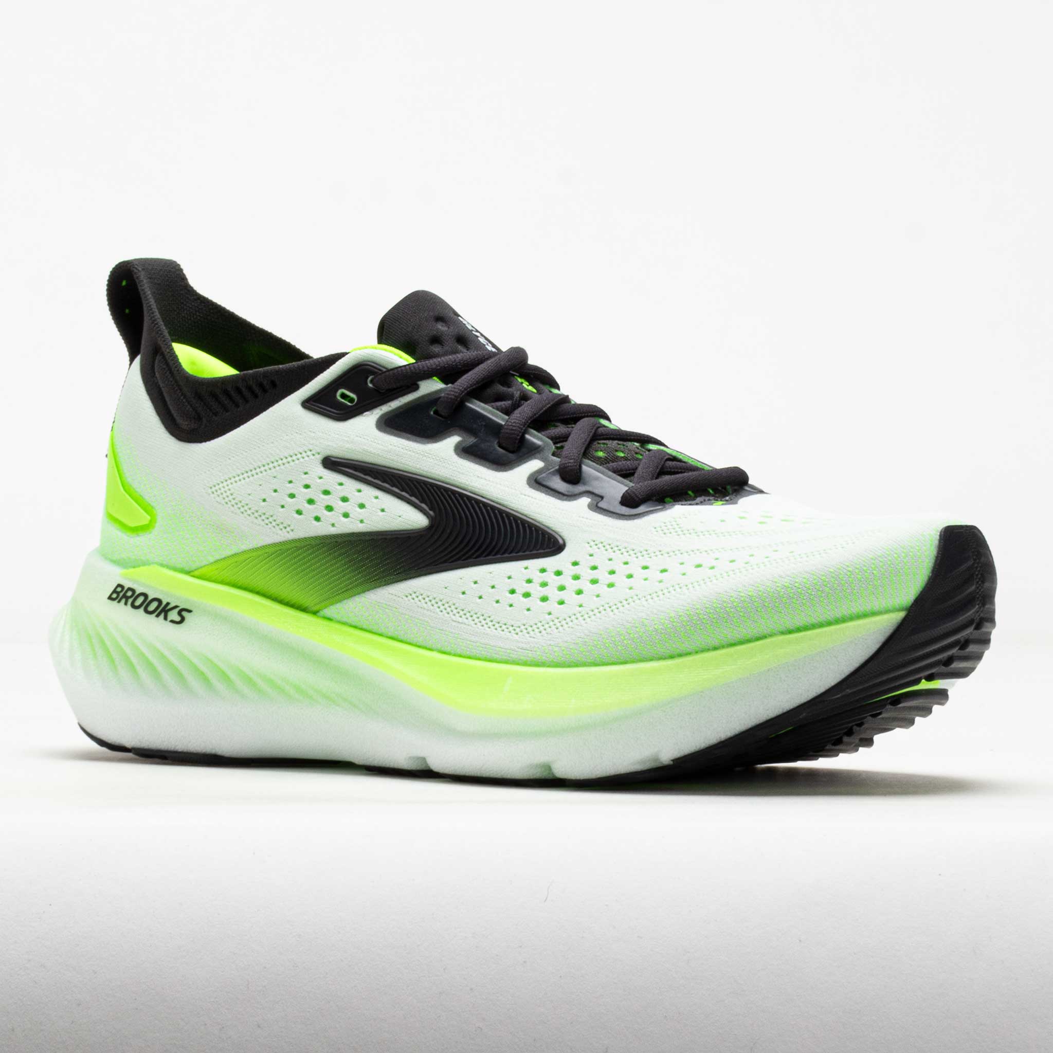 Brooks Glycerin 23 Men's White/Phantom/Green Gecko