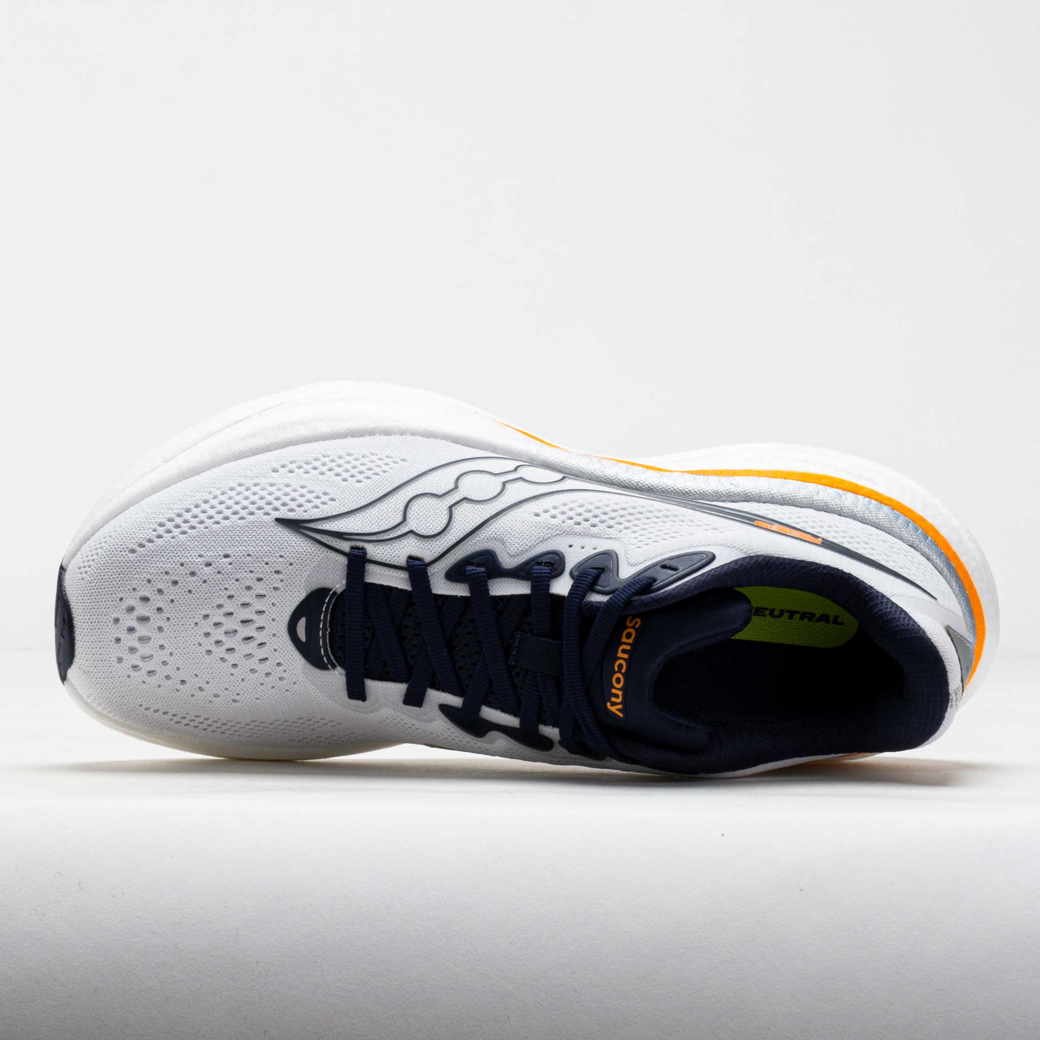 Saucony Ride 19 Men's White/Naval
