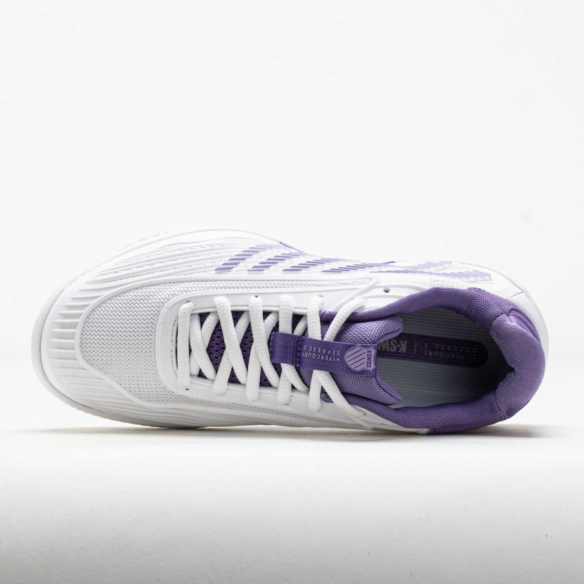 K-Swiss Hypercourt Express 3 Clay Women's White/Purple Haze/Lunar Rock