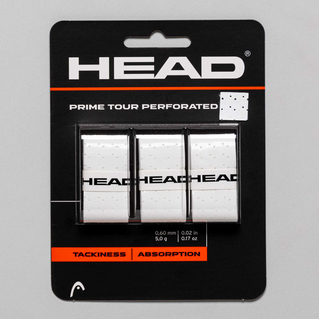 HEAD Prime Tour Perforated Overgrip 3 Pack