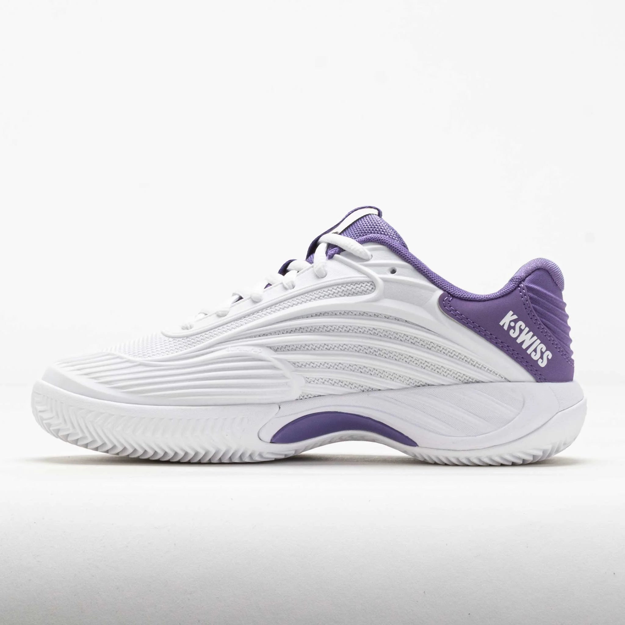 K-Swiss Hypercourt Express 3 Clay Women's White/Purple Haze/Lunar Rock