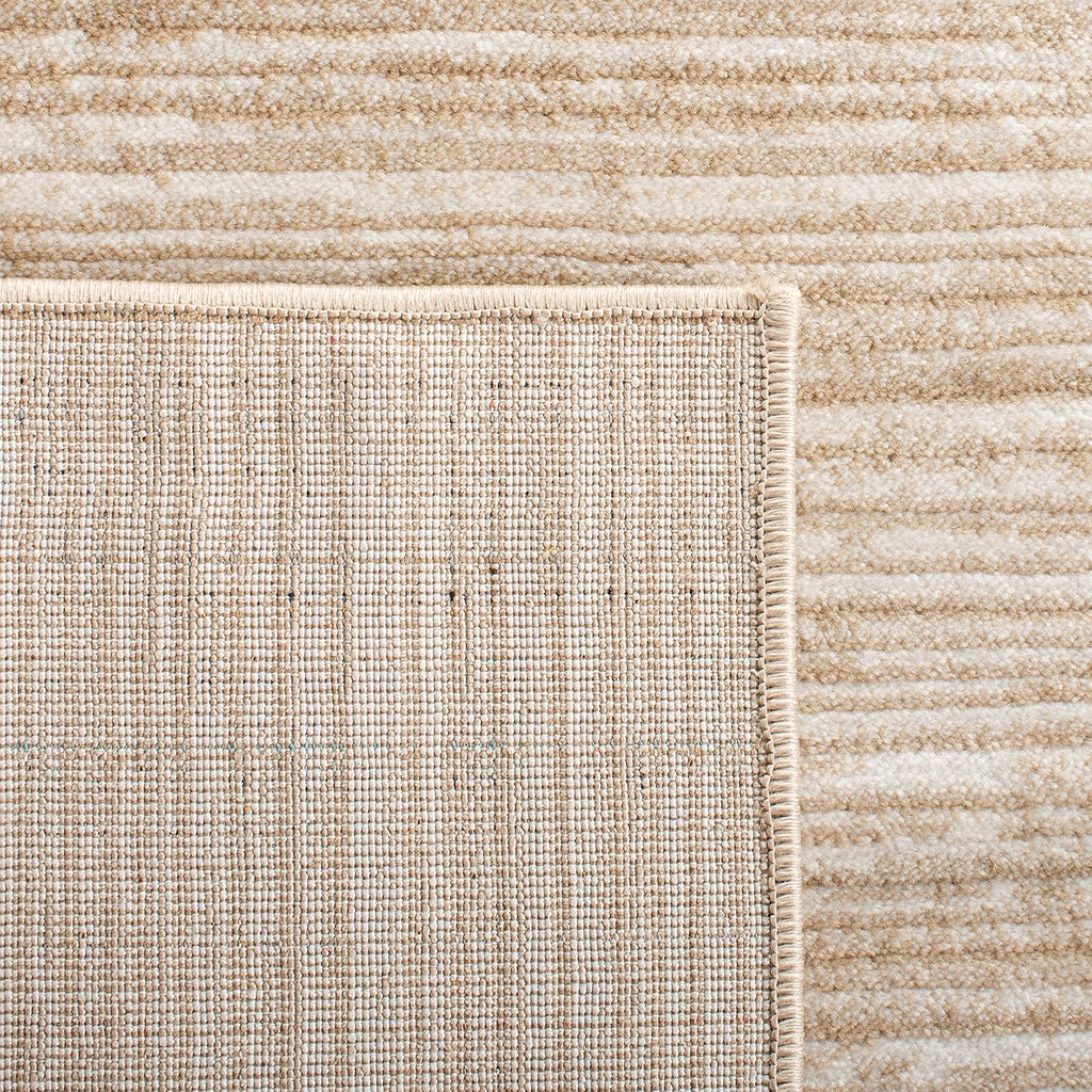 SAFAVIEH Vision Collection Area Rug - 12' Square, Cream, Modern Ombre Design, Non-Shedding & Easy to Clean, Ideal for Living Room, Bedroom, Dining Space (VSN606F)