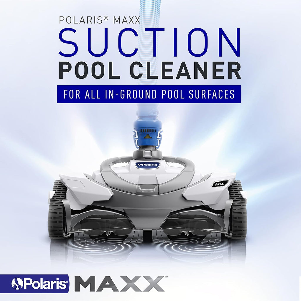 Polaris MAXX Premium Suction-Side Automatic Pool Cleaner for All In-Ground Pool Surfaces  Smart Navigation  Energy Efficient  Halo Technology for Easy Debris Removal