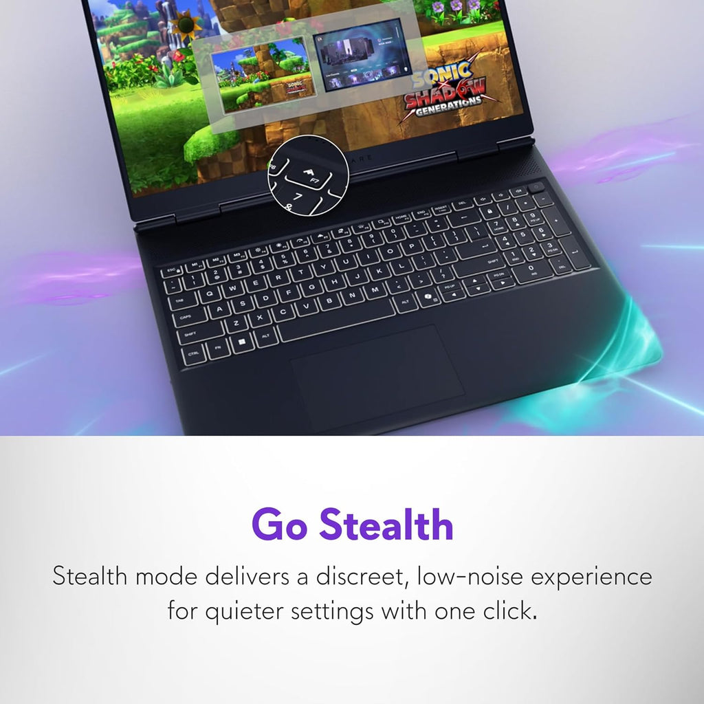 Alienware 16 Aurora Gaming Laptop AC16250-16" WQXGA 120Hz Display  Intel Core 7-240H Processor  16GB DDR5 RAM  1TB SSD  NVIDIA GeForce RTX 5050 8GB Graphics  Windows 11 Home  Onsite Service - Blue