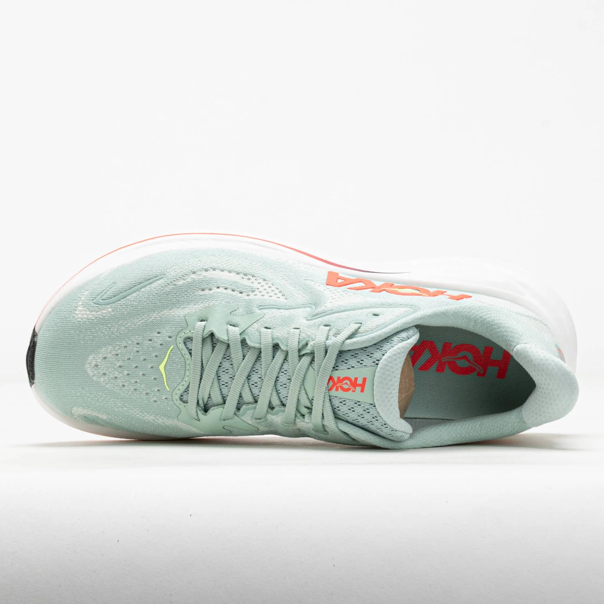 HOKA Clifton 10 Men's Sage/Neon Flame