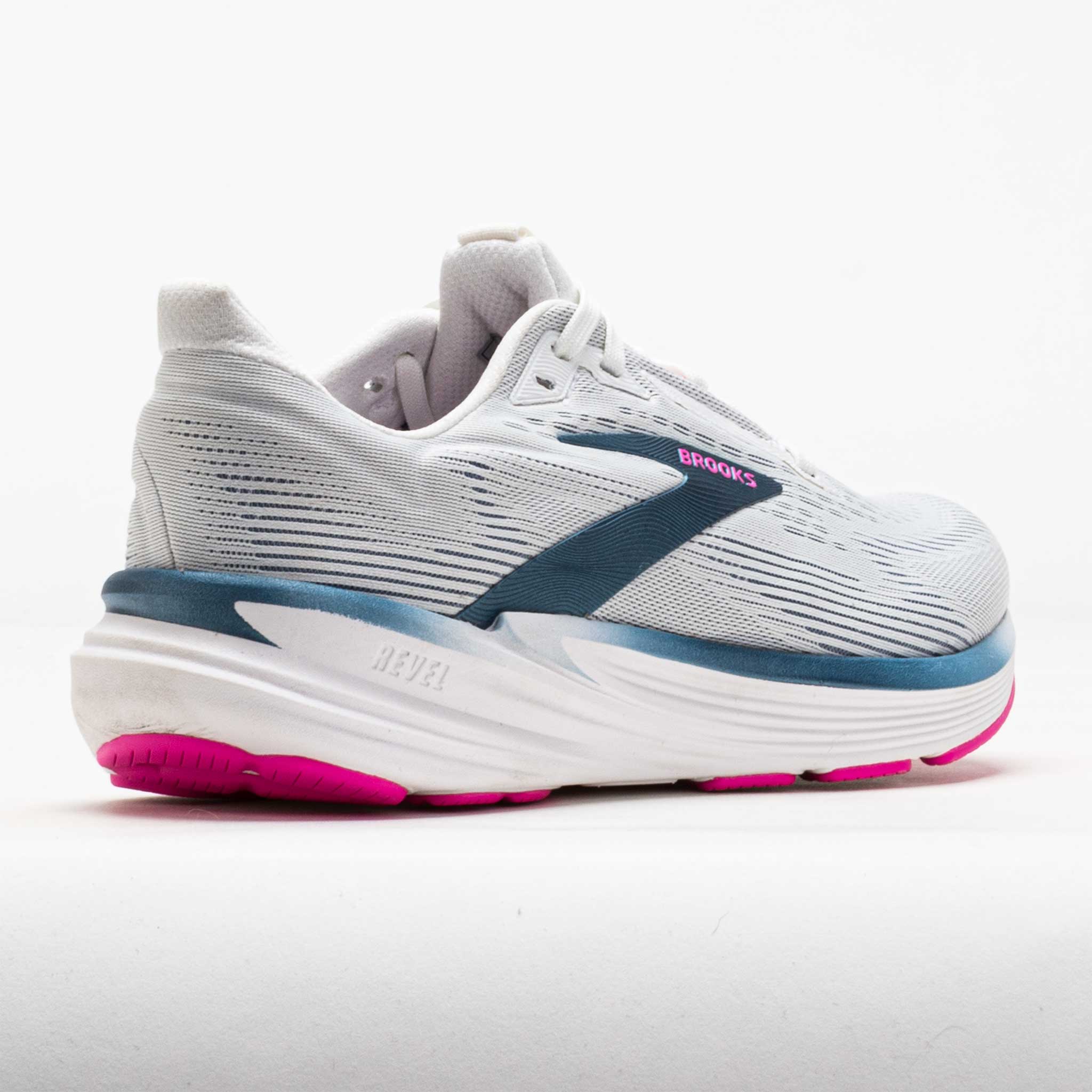 Brooks Revel 8 Women's White/Moonlight/Pink
