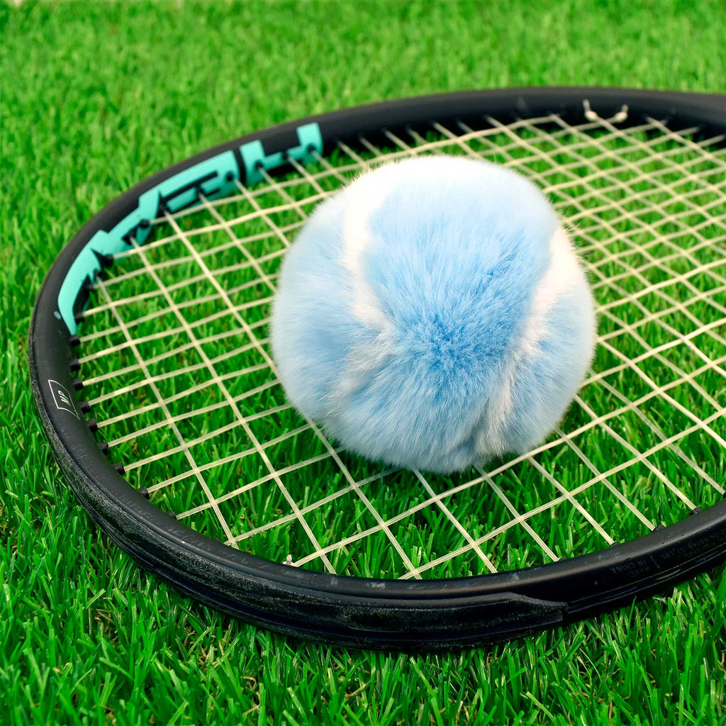 Racquet Inc. Furry Tennis Ball Keychain