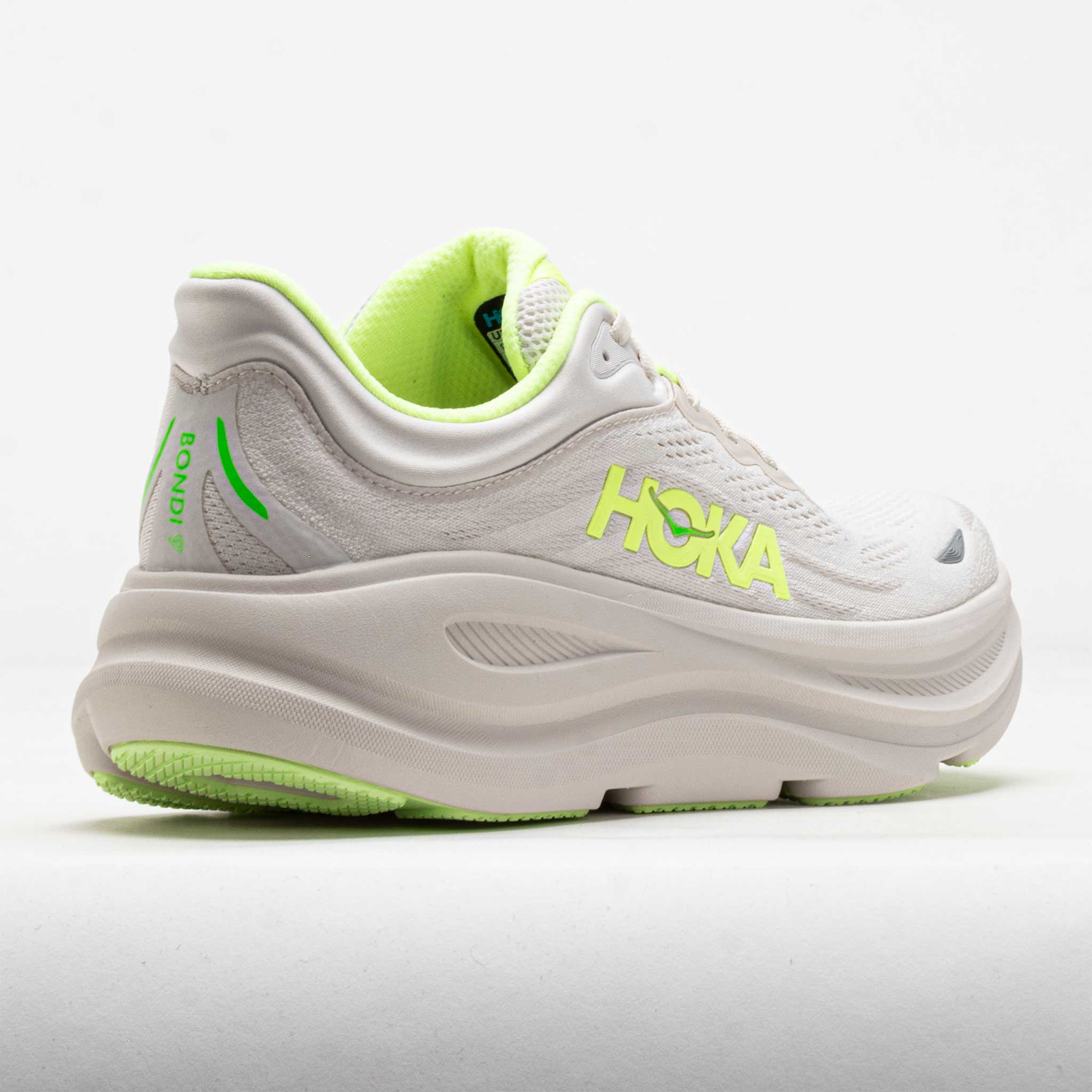 HOKA Bondi 9 Men's Grout/Neon Yuzu