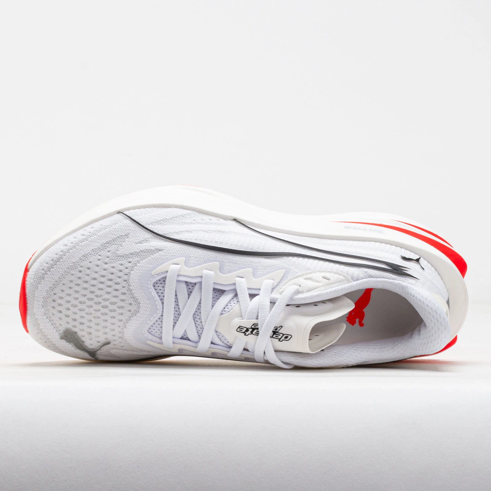 Puma Deviate Pure NITRO Men's White/Ultra Red/Silver