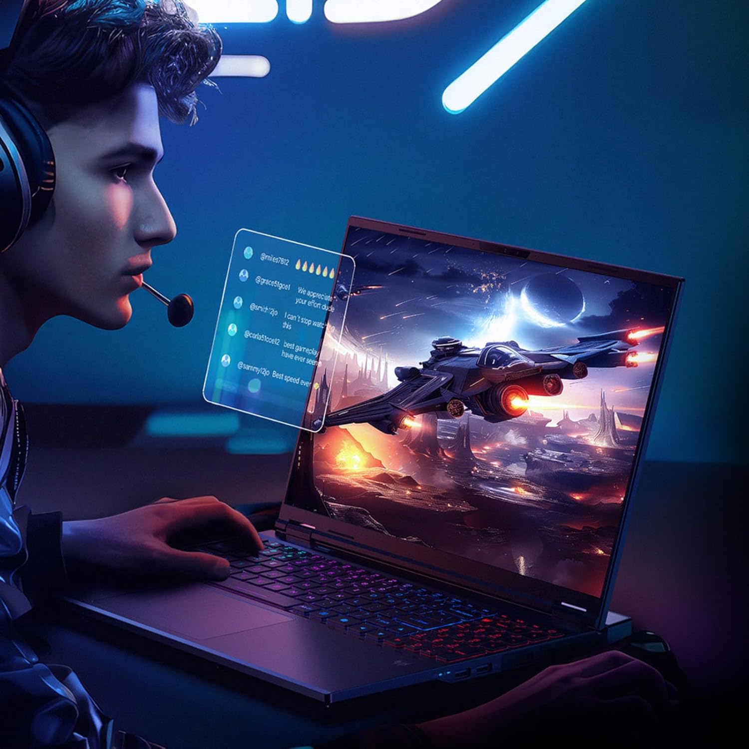 acer Predator Helios Neo PHN16-73-95NT Gaming Laptop | 16" QHD+ OLED 240Hz | Intel Core Ultra 9 275HX | NVIDIA RTX 5070 Ti | 64GB DDR5 | 2TB SSD | WiFi 6E | Backlit RGB | HDMI 2.1 | Thunderbolt 4
