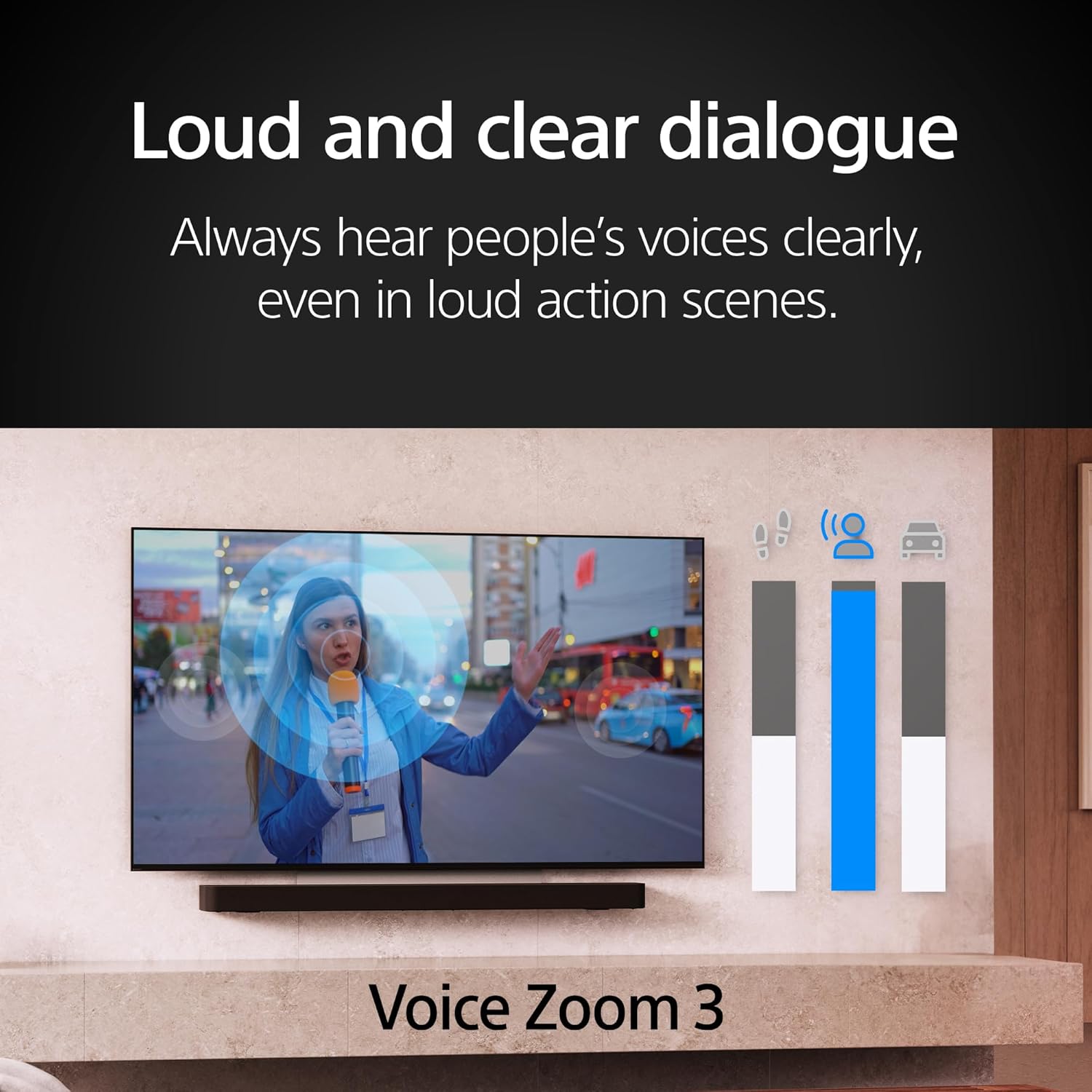 Sony 65 Inch Mini LED QLED 4K Ultra HD TV BRAVIA 7 Smart Google TV with Dolby Vision HDR and Exclusive Features for PlayStation®5 (K-65XR70)