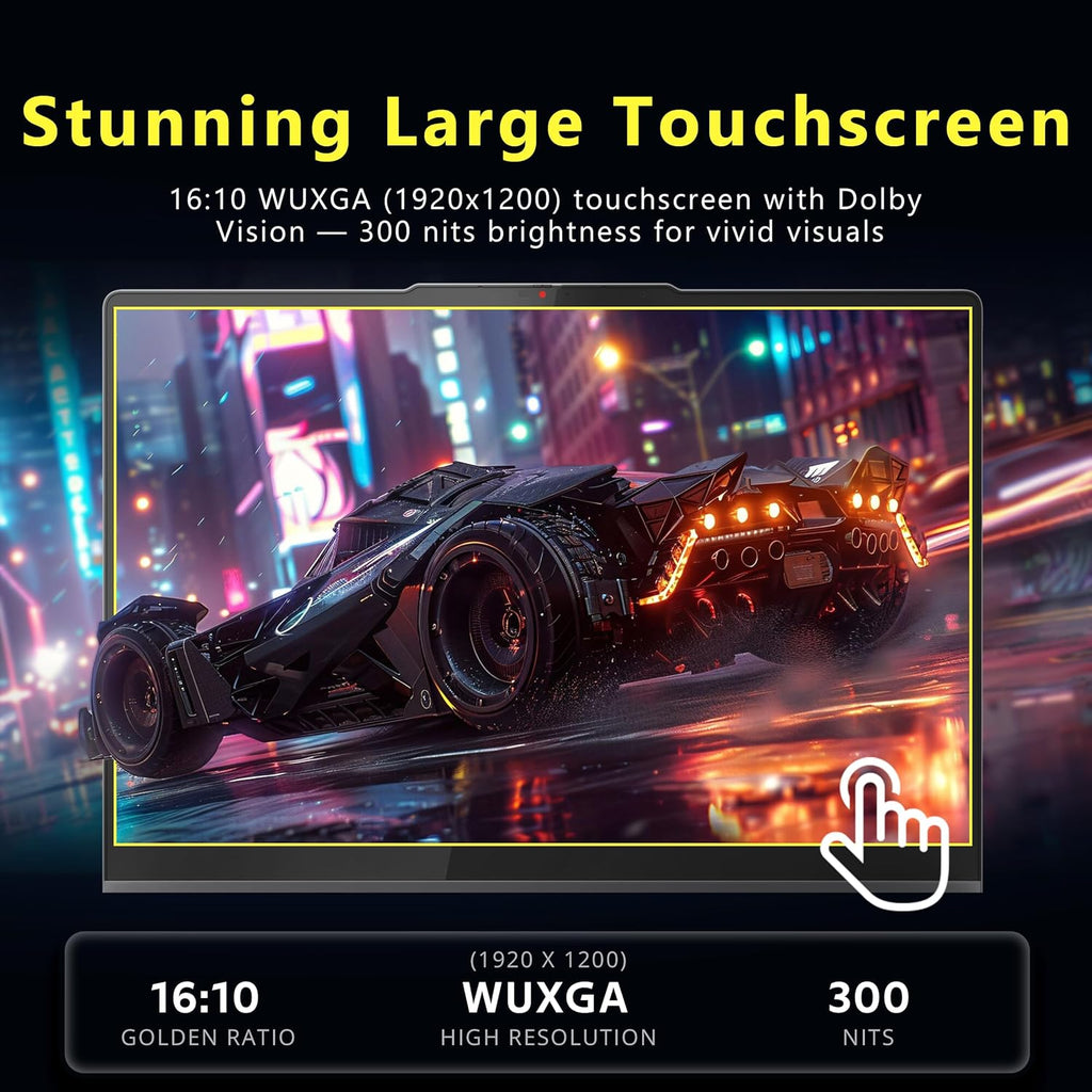 Lenovo Yoga 7i 2-in-1 16" 2K Touchscreen Laptop  Intel Core Ultra 7 256V  16GB LPDDR5X  2TB(1TB SSD&1TB Docking Station)  Intel Arc Graphics  Numeric Keypad  Copilot+ PC  Wi-Fi 7  Win 11  Gray