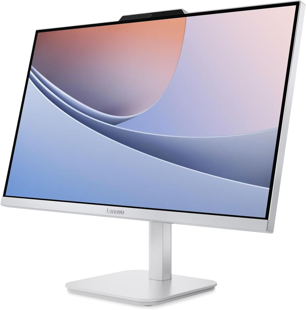 Lenovo 24" FHD All-in-One Desktop Computer for Home & Office  Intel Processor  16GB RAM  500GB External + 128GB PCIe  HDMI  Bluetooth 5.2  Business AIO  Vent-Hear  Wireless Keyboard & Mouse  Win 11