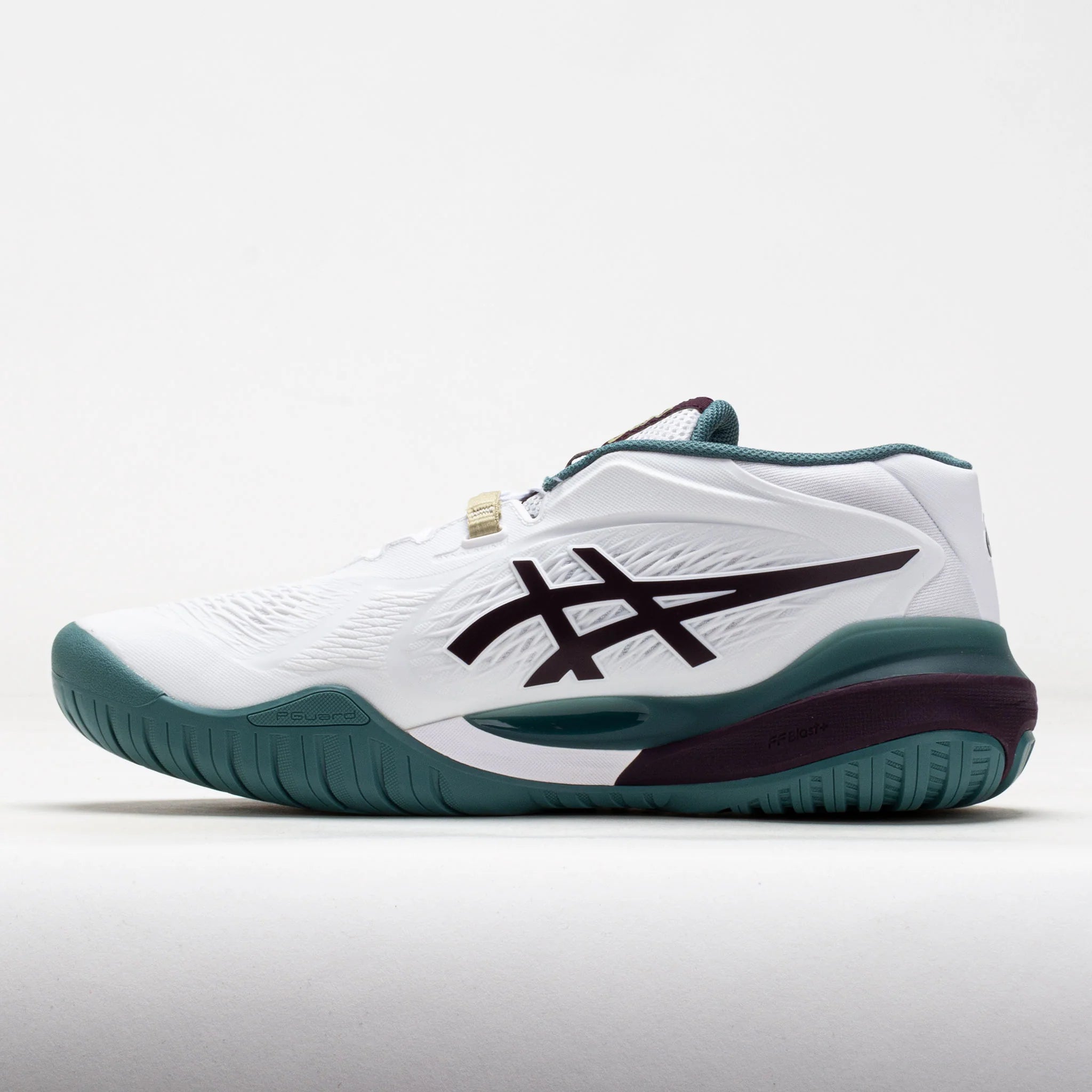ASICS GEL-Resolution X Men's White/Dark Aubergine