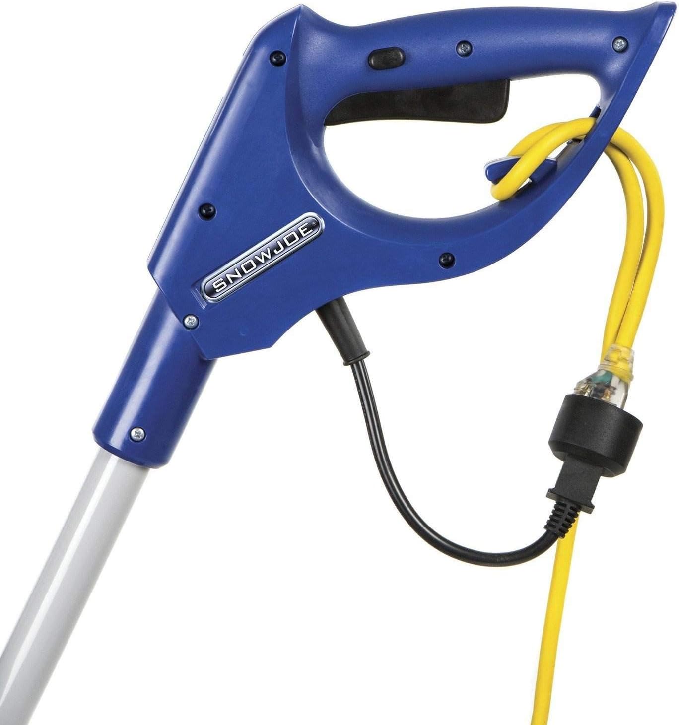 Snow Joe Corded Electric Snow Shovel  10 Amp Powered Snow Thrower with Headlight and 11" Clearing Path for Decks  Steps  Patios and Sidewalks  324E