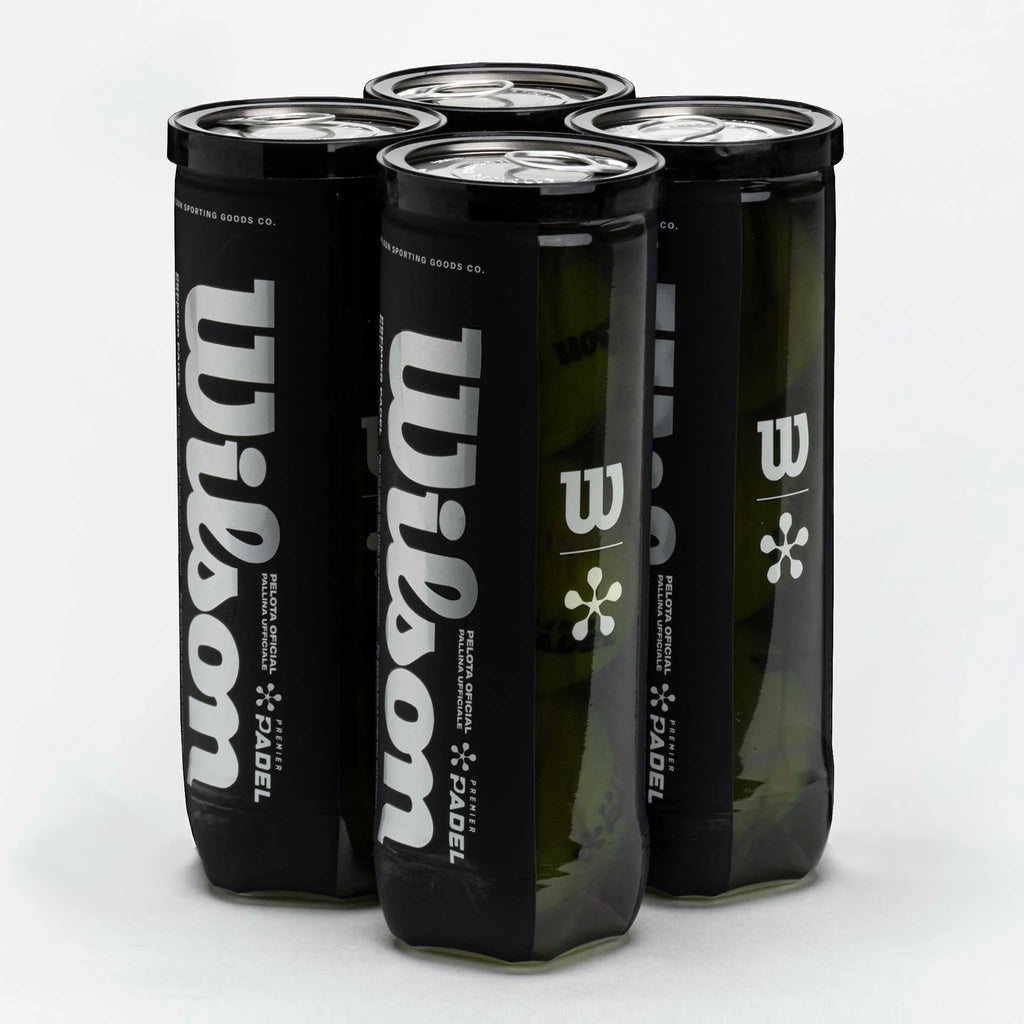 Wilson Premier Padel Balls 4 Cans