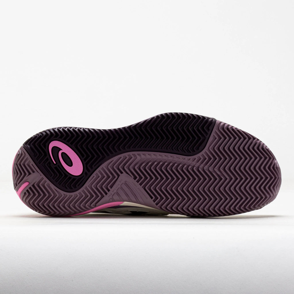 ASICS GEL-Resolution X Clay Women's Soft Oat/Dark Aubergine