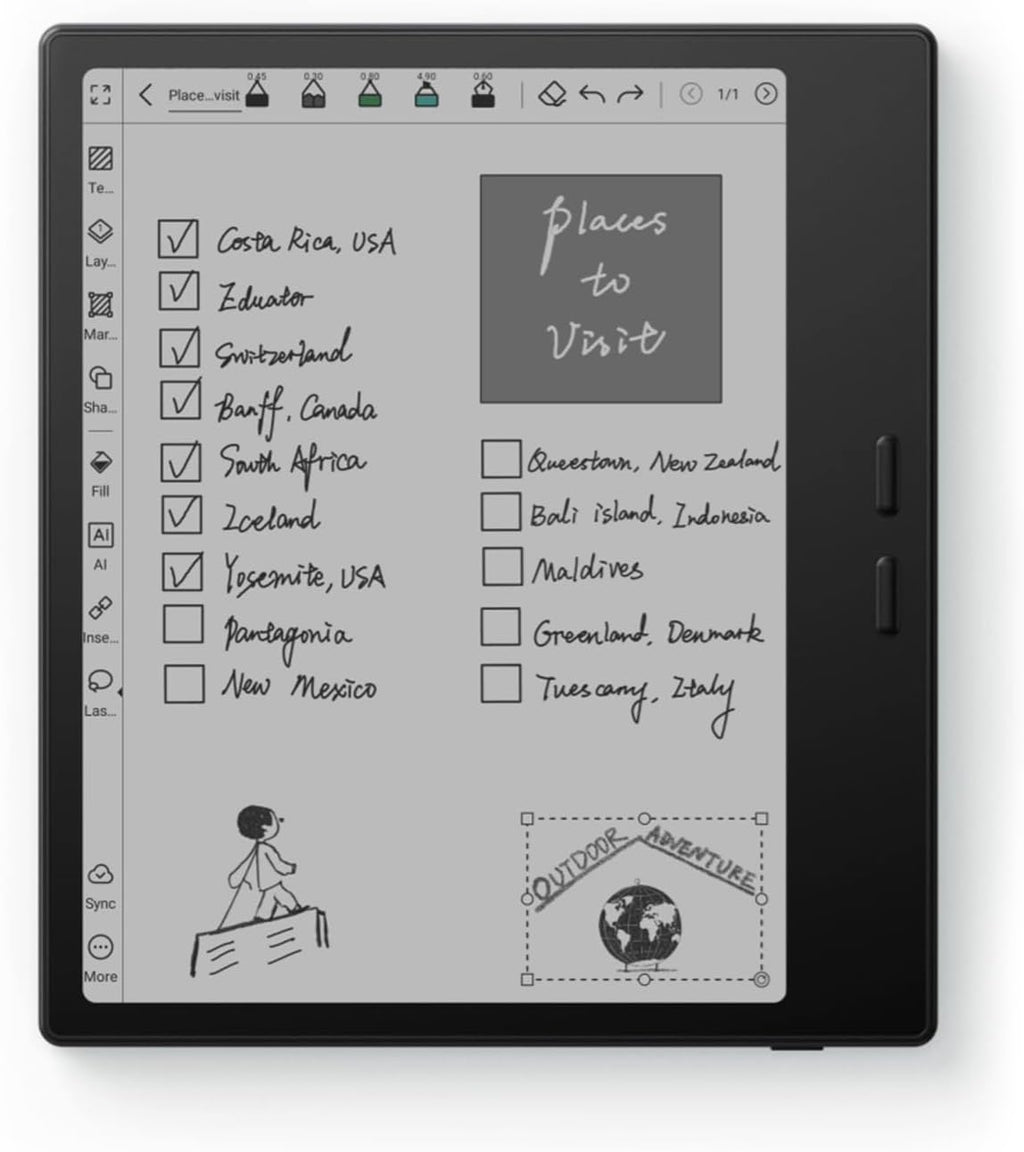 BOOX Tablet Go Color 7 Gen II E Ink Tablet 4G 64G Support Active Stylus InkSense