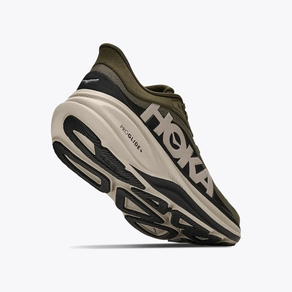 HOKA Clifton Pro Men's Antique Olive/River Rock Grey
