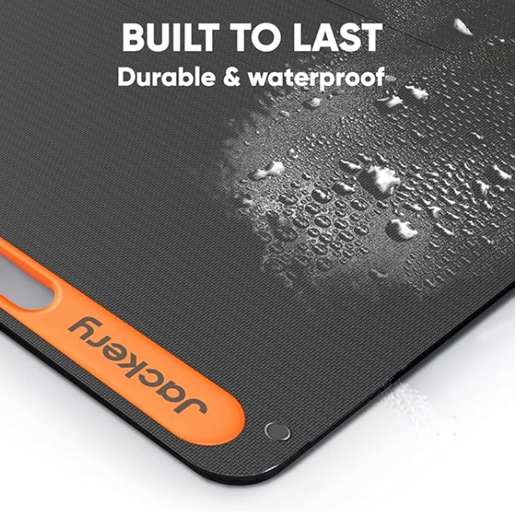 Jackery SolarSaga 200W Portable Solar Panel IP68 Foldable Bifacial Solar Panels Compatible with Jackery Explorer Power Station and Solar Generator for Rooftops Outdoor Camping Off-Grid and RVs