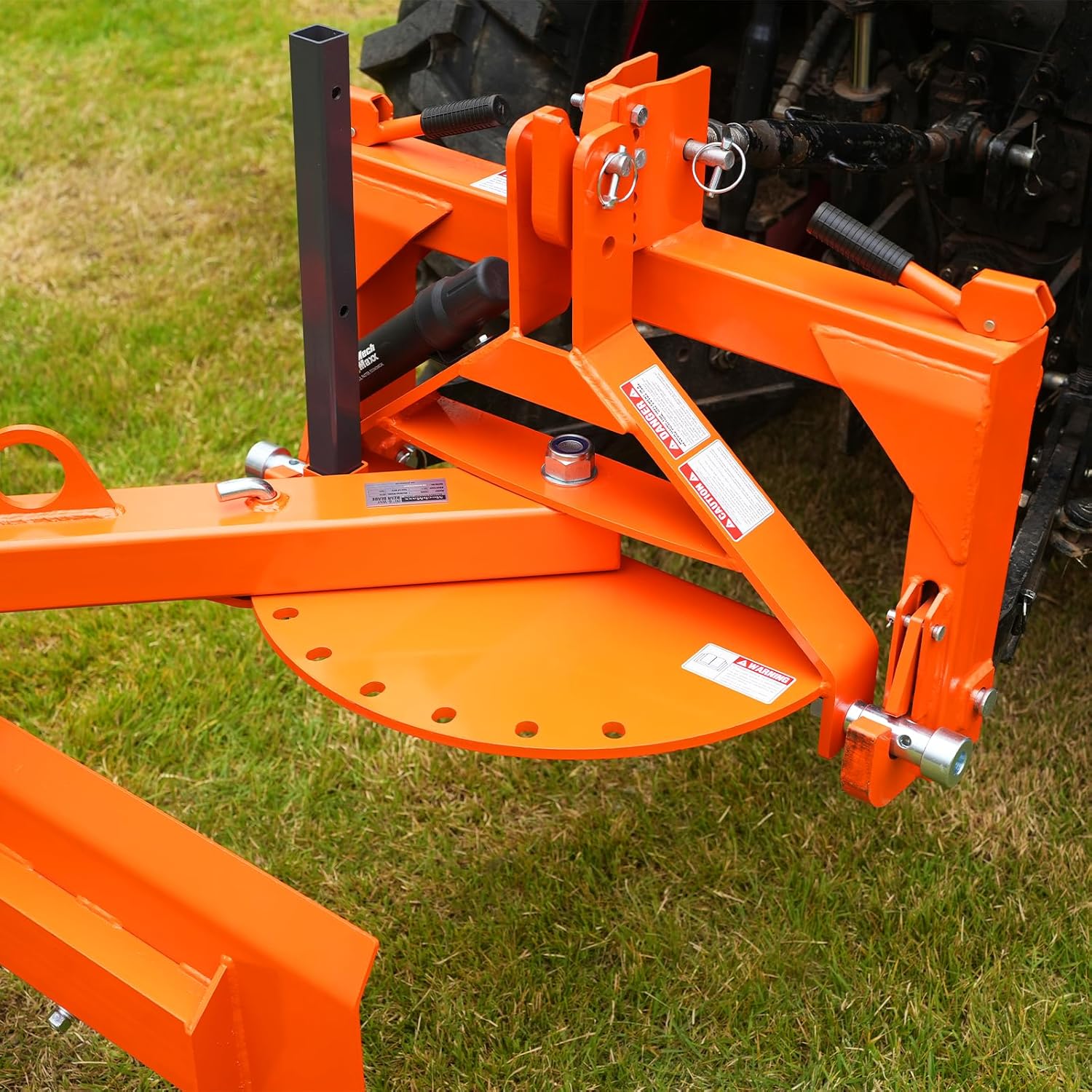 84" 6-Way Adjustable Tractor Rear Blade 3-Point Hitch Attachment - 25.6" Offset & ±45° Angle Cat.1  20-45HP  RB84S