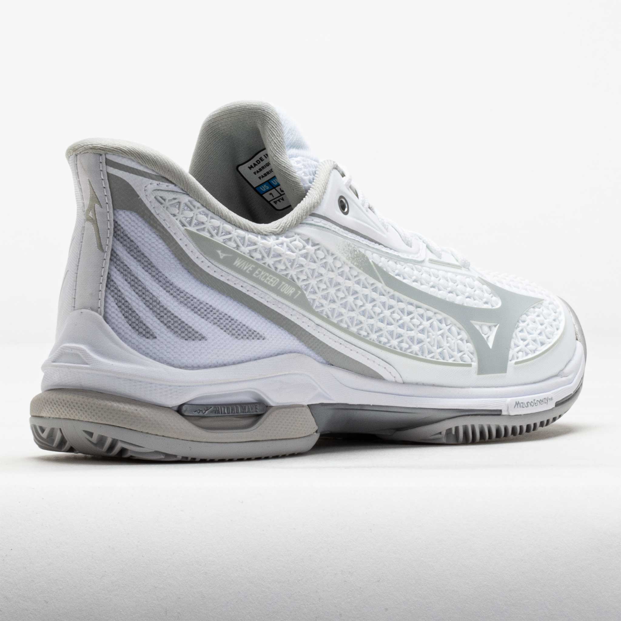 Mizuno Wave Exceed Tour 7 CC Clay Women's White/Harbor Mist