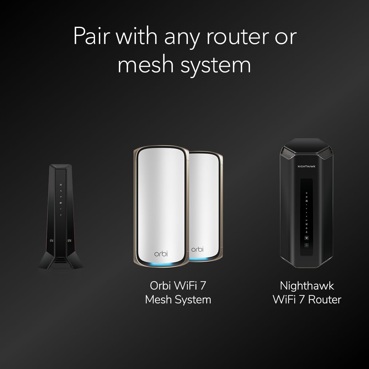 NETGEAR Nighthawk DOCSIS 3.1 Mid/high-Split Cable Modem (CM2500) – Approved for Today's Faster Speeds & Compatible with All Providers Incl. Xfinity  Spectrum  Cox - for Plans up to 2Gbps (Renewed)