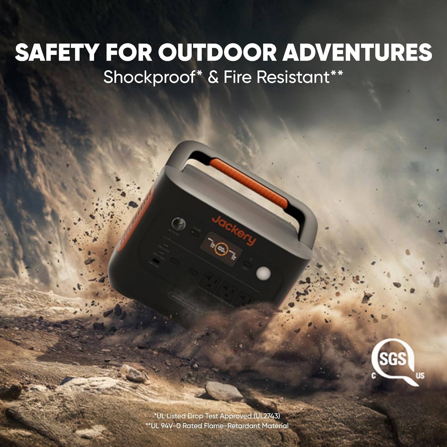 Jackery Explorer 1000 v2 Portable Power Station(2024 New) 1070Wh LiFePO4 Battery 1500W AC/100W USB-C Output  1 Hr Fast Charge  Solar Generator for Outdoor Camping Off-grid Living RV Emergency (Renewed)